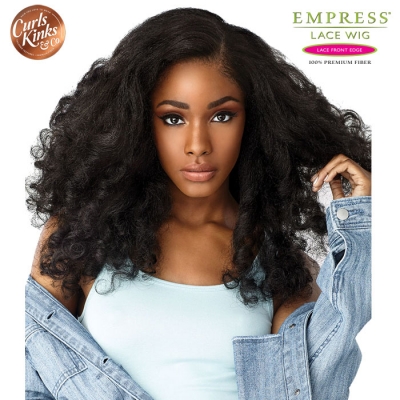 Sensationnel Empress Curls Kinks & CO Textured Lace Front Wig - HEART BREAKER