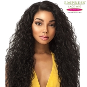 Sensationnel Empress Edge Natural Curved Part Lace Front Wig - TUSCANY