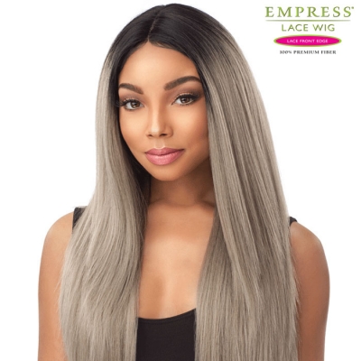 Sensationnel Empress Edge Natural Center Part Lace Front Wig - KIA