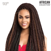 Sensationnel African Collection 3x Pre-Looped Crochet Braid - BOX BRAID 14