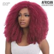 Sensationnel African Collection Pre-Looped Crochet Braid - AFRO KINKY 24