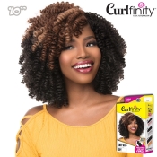 Sensationnel CURLFINITY Synthetic Hair Crochet Braid - GREY ROD 10