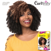 Sensationnel CURLFINITY Synthetic Hair Crochet Braid - GREY ROD 20