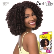 Sensationnel CURLFINITY Synthetic Hair Crochet Braid - ORANGE ROD 10