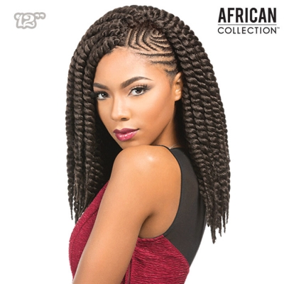 Sensationnel African Collection Crochet Braid - JERRY RUMBA TWIST 12