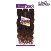 Sensationnel Lulutress Pre Looped Crochet Braid - 3X WAVY SENEGAL TWIST 18