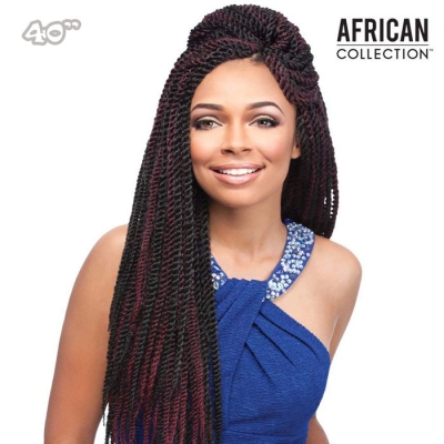 Sensationnel African Collection Crochet Braid - SENEGAL TWIST 40