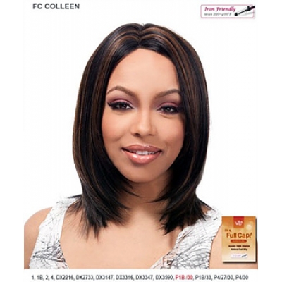 It's a wig Futura Synthetic Hand Tied Finish Full Wig - COLLEEN