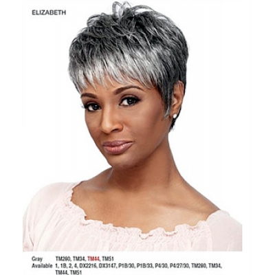 It's a wig Synthetic Sassy MAMA Full Wig - ELIZABETH