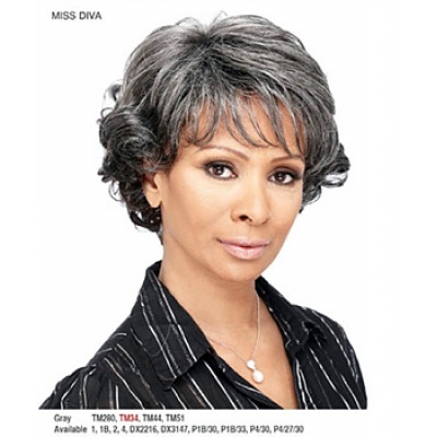 It's a wig Synthetic Sassy MAMA Full Wig - MISS DIVA
