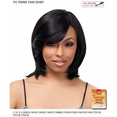 It's a wig Futura Synthetic Full Wig - PERM YAKI DUBY