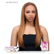 It's a wig Futura Synthetic Half Wig - PERM YAKI 22