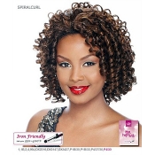 It's a wig Futura Synthetic Half Wig - SPIRAL CURL