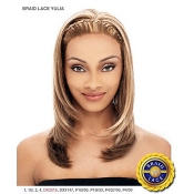 It's a wig Synthetic Braid Lace Front Wig - BRAID YULIA