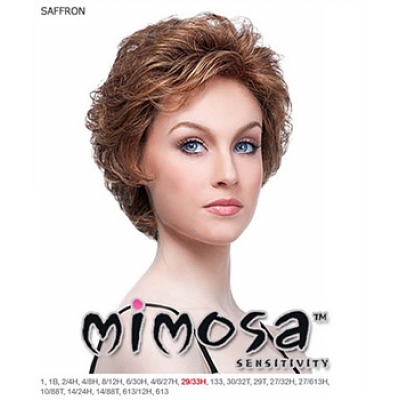 Mimosa Synthetic Full Wig - SAFFRON