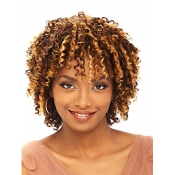 It's a Cap Weave Human Hair Wig HH STRAW CURL