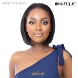 Nutique BFF Human Hair Blend Half Wig - DEVI