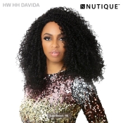 Nutique BFF Human Hair Blend Half Wig - DAVIDA