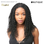 Nutique Illuze Synthetic Hair 4x4 Glueless HD Lace Wig - BOHO BOX DEEP 16