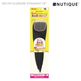 Nutique Illuze HH 5X5 HD Lace Closure - STRAIGHT 18
