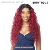 Nutique Illuze Synthetic Hair HD Lace Front Wig - BEACH CURL 26