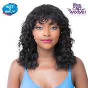 It's a Wig Human Hair Wig - HH WET N WAVY NATURAL DEEP WATER 16