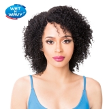 It's a Wig Brazilian Human Hair Swiss Lace Front Wig - HH WET N WAVY STORY