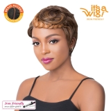 It's a Wig Synthetic Swiss Lace Part Wig - CROWN BRAID PIXIE