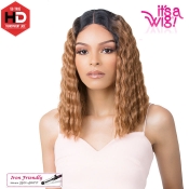 It's a Wig Synthetic HD LACE CRIMPED HAIR 1