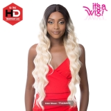It's a Wig Human Hair Blend HD Lace Wig - HH HD LACE BEACH WAVE 32