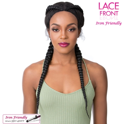 It's a Wig Swiss Braid Lace Front Wig - DUTCH CORNROW BRAID