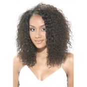 Model Model 100% human hair Indian Jerry Curl weave 10"