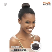 Model Model Glance Synthetic Bun - BLUEBERRY (S) Model Model Glance Synthetic Bun - BLUEBERRY (S)