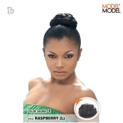 Model Model Glance Synthetic Bun - RASPBERRY (L) Model Model Glance Synthetic Bun - RASPBERRY (L)
