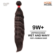 Model Model Unprocessed 100% Human Hair 9A+ DEEP INDIAN WET AND WAVY 10