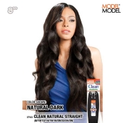 Model Model Clean 100% Human Hair Weave STRAIGHT 8
