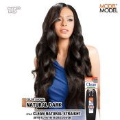 Model Model Clean 100% Human Hair Weave STRAIGHT 16