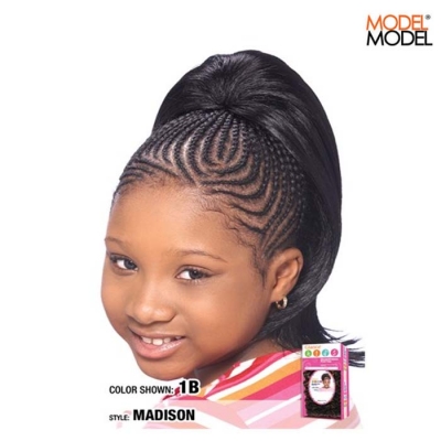 Model Model Glance Kids Drawstring Ponytail - MADISON