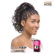 Model Model Glance Drawstring Ponytail -  FLORENTEEN