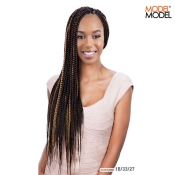 Model Model Glance Crochet Braid - MEDIUM BOX BRAIDS