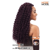 Model Model Glance Crochet Braid - 3X VALLEY WAVE 14