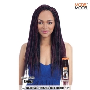 Model Model GLANCE NATURAL FINISHED BOX BRAID 18