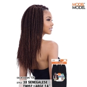 Model Model Glance Crochet Braid - 3X Senegalese Twist Large 14