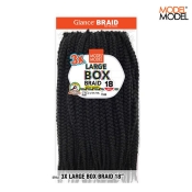 Model Model Glance 3X LARGE BOX BRAID 18