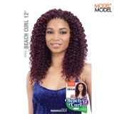 Model Model Glance Crochet Braid - BEACH CURL 12