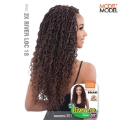 Model Model Crochet Glance Braid 2X RIVER LOC 18