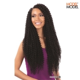 Model Model Synthetic Glance Crochet Braid - NEW WATER WAVE LONG