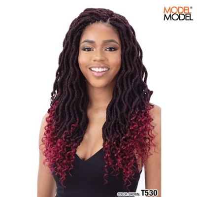 Model Model Crochet Glance Braid 3X WAVY MONTEGO GORGEOUS LOC 16