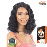 Model Model Synthetic HD Lace Front & Part Wig - Defined Crimp Curl 5