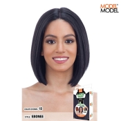 Model Model Synthetic 5 inch Deep Lace Center Part Lace Front Wig - EBONEE